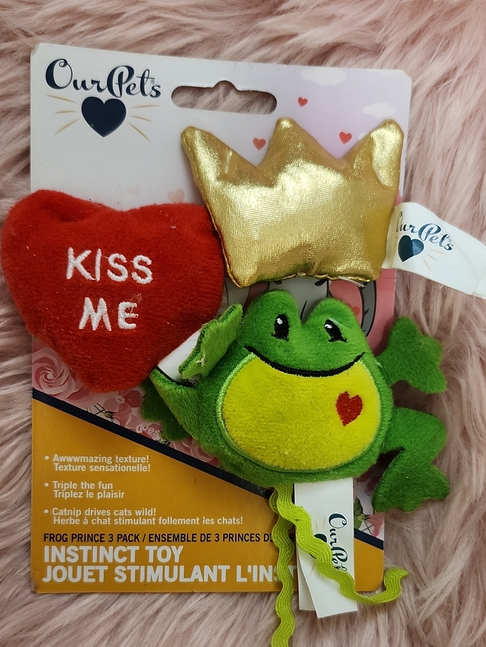 Brand New OUR PET'S INSTINCT CATNIP TOY-3 PACK